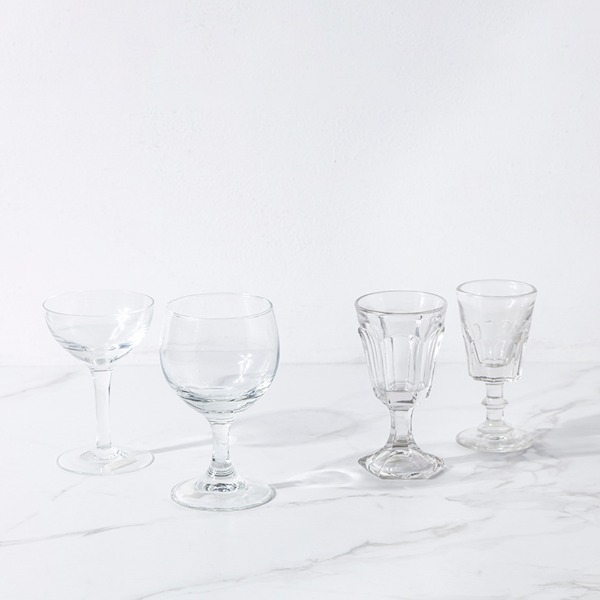 glass ware 4종